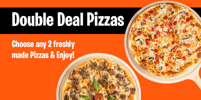 Mr. Chicks Birmingham Double-Deal-Pizzas